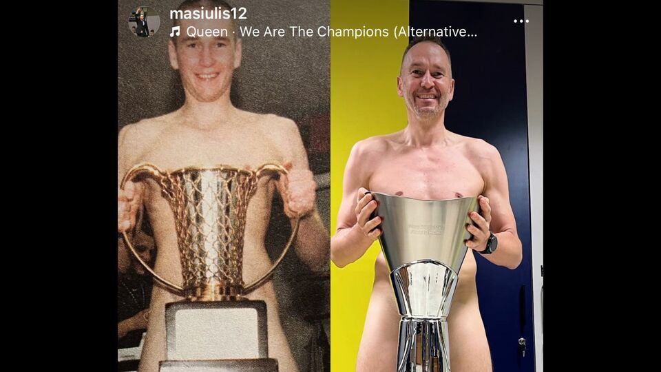 F.Bahçe antrenöründen çıplak paylaşım!