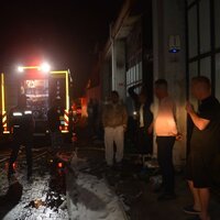 Ayvalık’ta gözlük üretimi yapan fabrikada yangın | Son dakika haberleri