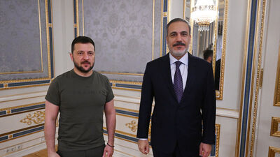 Bakan Fidan Zelenskiy ile görüşecek