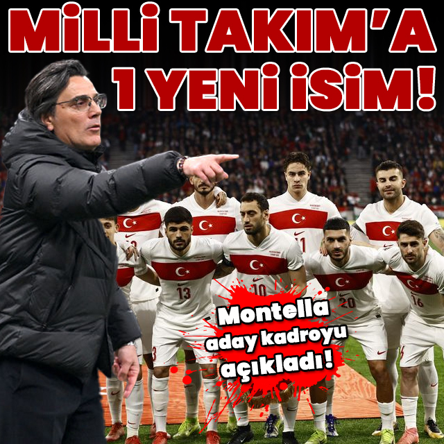 A Milli Takım'ın aday kadrosu açıklandı!