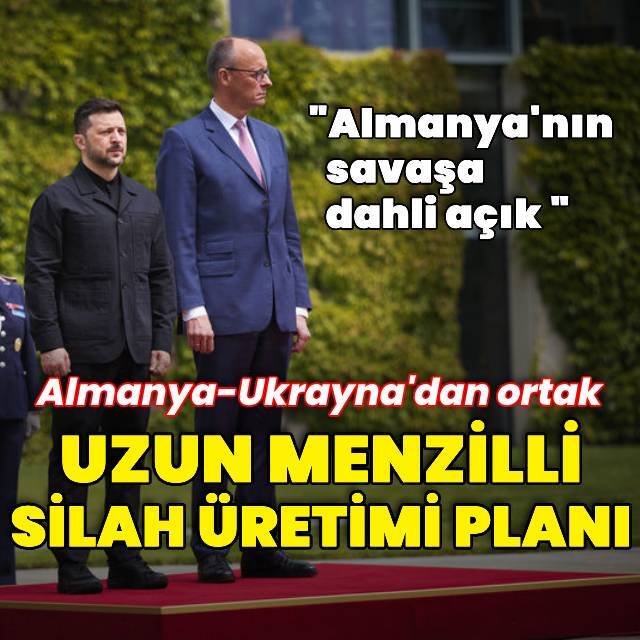 Ukrayna ile Almanya'da ortak silah üretimi planı