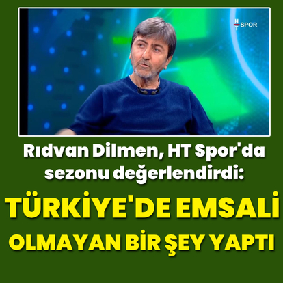Rıdvan Dilmen: Okan Buruk, Türkiye'de emsali olmayan bir olay yaptı