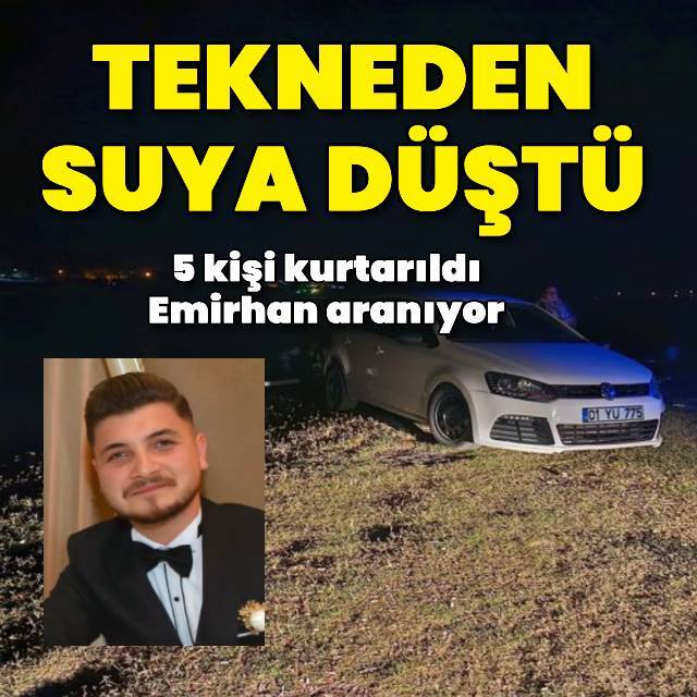Tekneden suya düşen Emirhan Gürbüz aranıyor