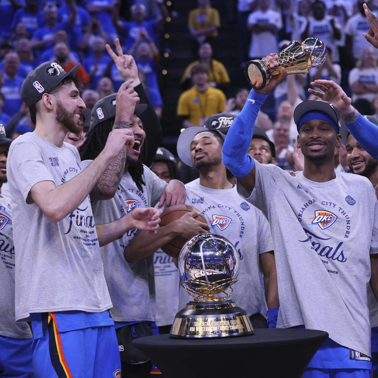 NBA'de ilk finalist Thunder!