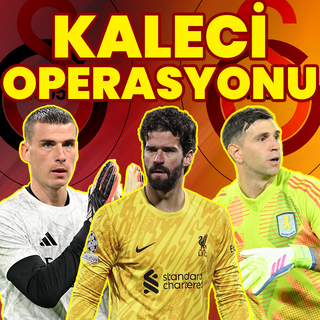 Galatasaray'dan kaleci harekatı: 3 aday!