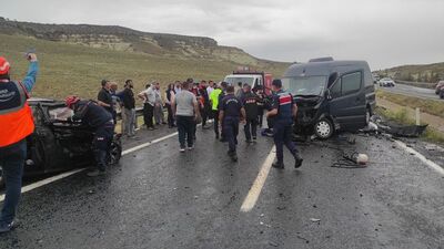 Nevşehir'de zincirleme kaza: 7 yaralı