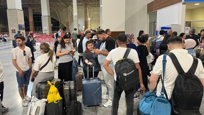 Diyarbakır Havalimanı pistinde çatlak!