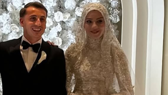 Kerem Aktürkoğlu evlendi