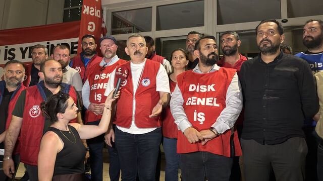 İzmir'deki greve ilişkin sendika şube başkanlarından açıklama