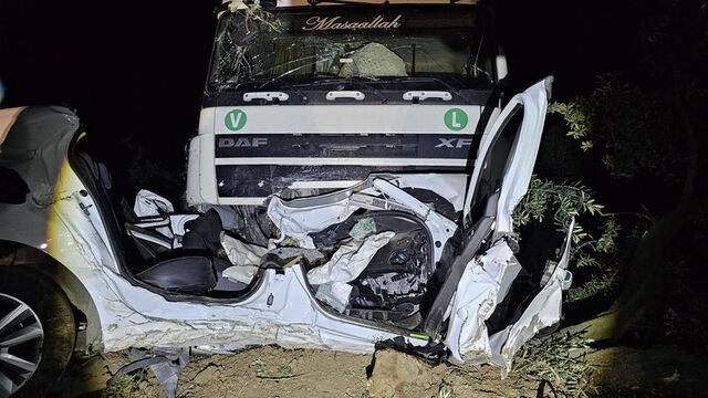 Bursa'da feci kaza: 1 ölü, 1 yaralı