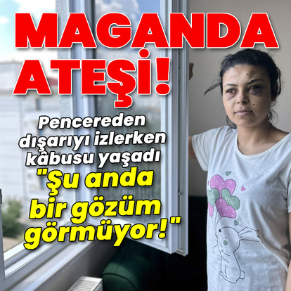 Sokak düğününde maganda ateşi! Saçmalar gözüne isabet etti!