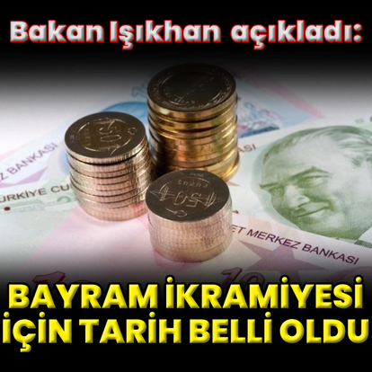 Bayram ikramiyesi için tarih belli oldu