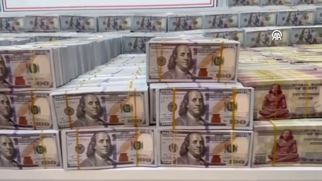 4,5 milyar liralık sahte döviz ele geçirildi!