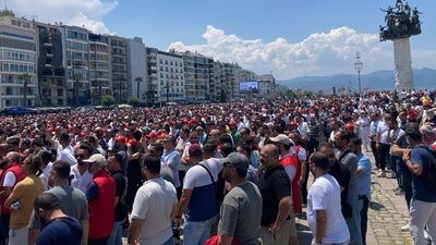 İzmir'deki grevdeki ikinci gün