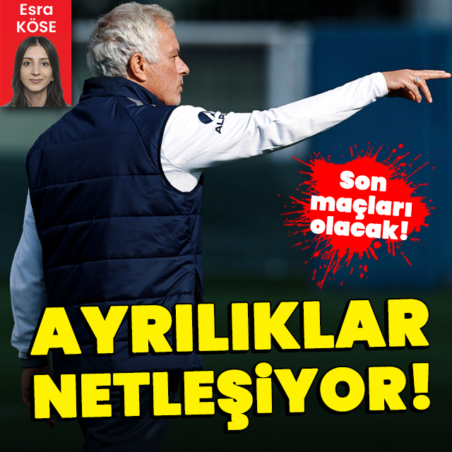 F.Bahçe'de ayrılıklar netleşiyor!