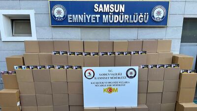 2 milyon 260 bin kaçak makaron ele geçirildi