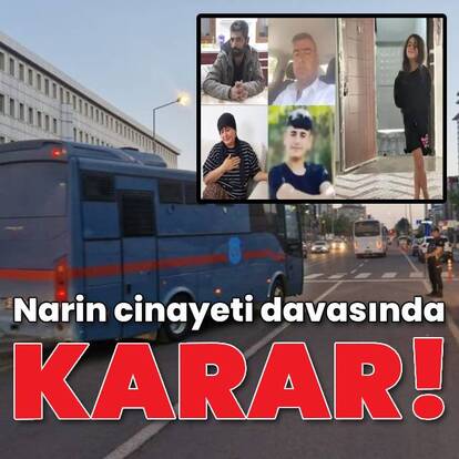 Narin Güran cinayetinde karar çıktı