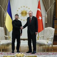 Cumhurbaşkanı Erdoğan Zelenskiy ile görüştü