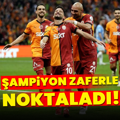Şampiyon zaferle bitirdi!