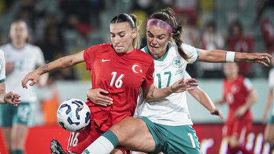 Kadın Milliler, İrlanda'ya mağlup