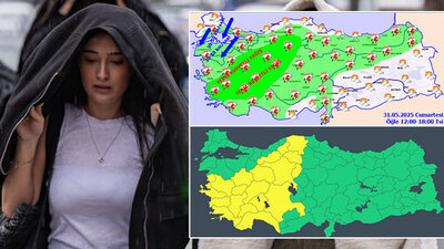 Meteoroloji'den saatli kritik uyarı! 19 kent için "sarı" alarm!