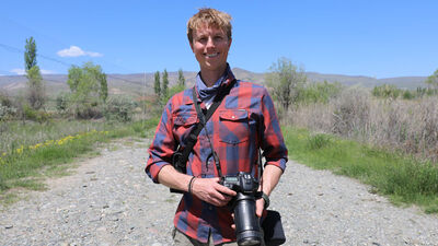 ABD'li biyolog gözlem için Iğdır'a geldi... Hayran kaldı