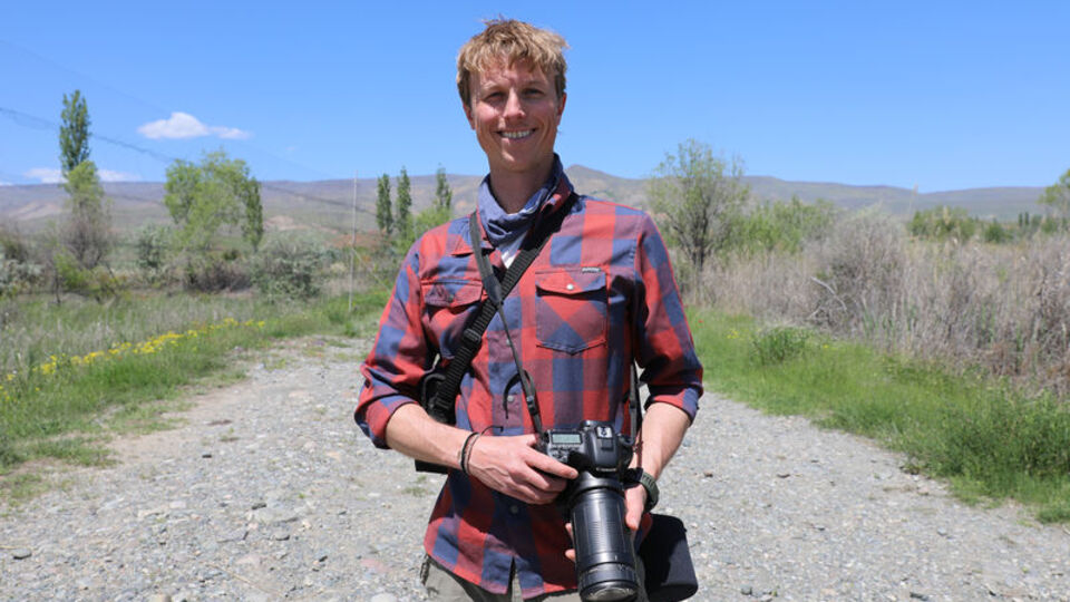 ABD'li biyolog gözlem için Iğdır'a geldi... Hayran kaldı
