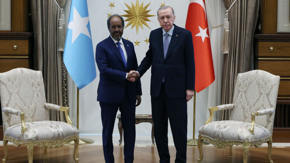 Cumhurbaşkanı Erdoğan Somali Cumhurbaşkanı ile görüştü