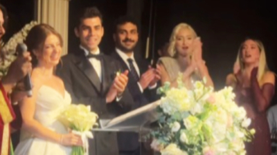 'Sihirli Annem'in Çilek'i evlendi