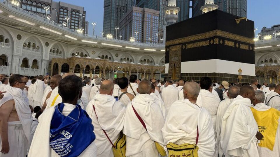 Türk hacı adayları Mekke'ye geçiş yaptı