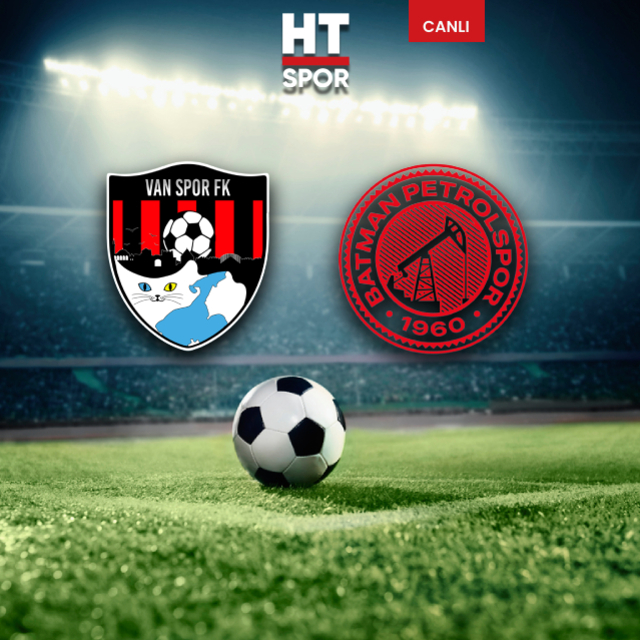 Artı Değer Vanspor - Batman Petrolspor maçı Canlı İzle