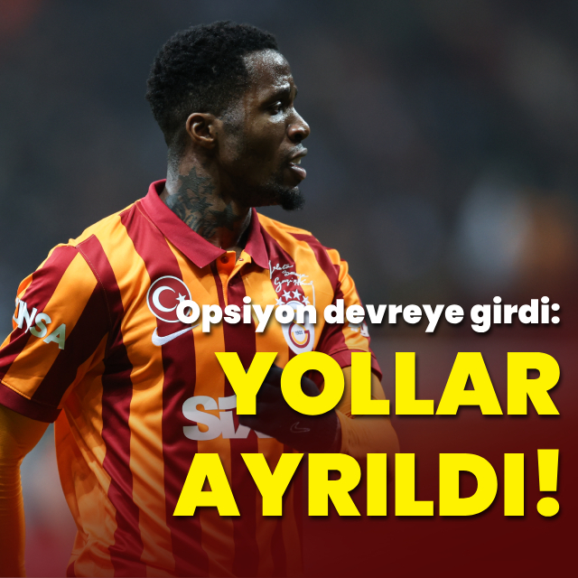 Wilfried Zaha, Galatasaray'dan resmen ayrıldı!