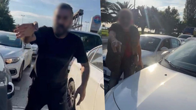 Trafikte kadın sürücüye saldırı!