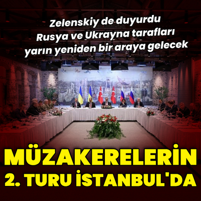 Ukrayna heyeti yarın İstanbul'da olacak