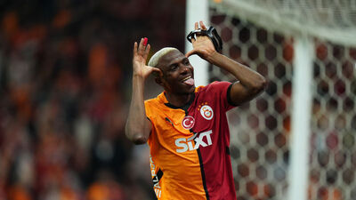 Süper Lig'in gol kralı Victor Osimhen!