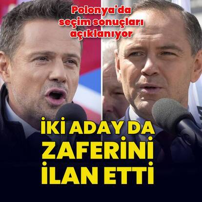 "Başa baş" olan iki aday da zaferini ilan etti