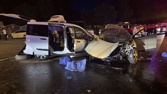 Gaziantep'te kaza: 5 ölü, 2 yaralı