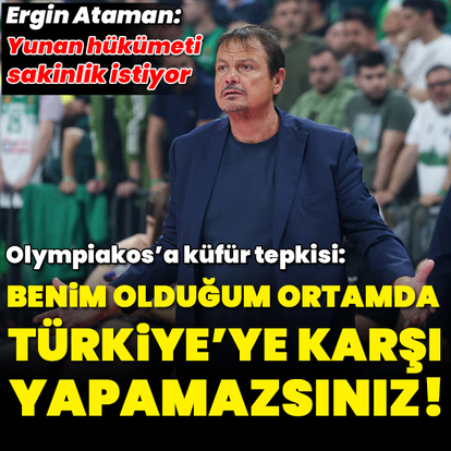 "Benim olduğum yerde kimse Türkiye'ye bunu yapamaz"