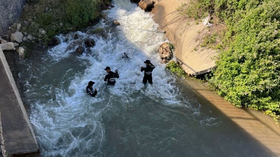 Kaybolan kişi sulama kanalında aranıyor