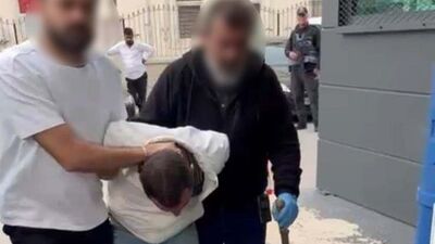 Döner bıçağı çekmişti, gözaltına alındı