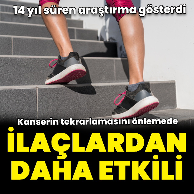 Egzersiz, kanserin tekrarlamasını önlemede 'ilaçlardan daha etkili' olabilir