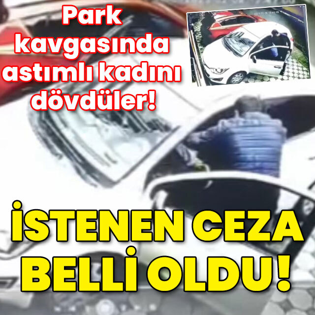 Park kavgasında astımlı kadını dövdüler! İstenen ceza belli oldu!