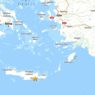 Ege'de 5 büyüklüğünde deprem