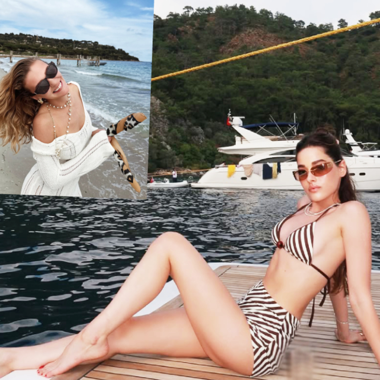 Ünlülerin tatil fotoğrafları