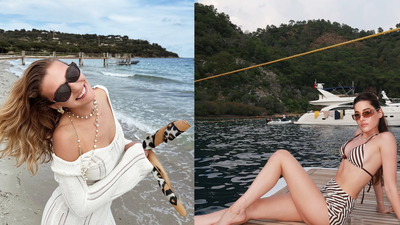 Ünlülerin tatil fotoğrafları