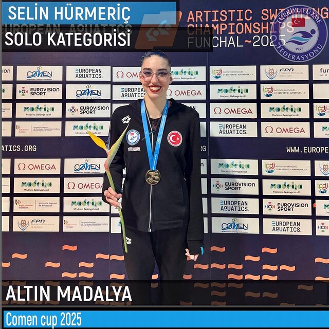 Selin Hürmeriç'ten altın madalya!
