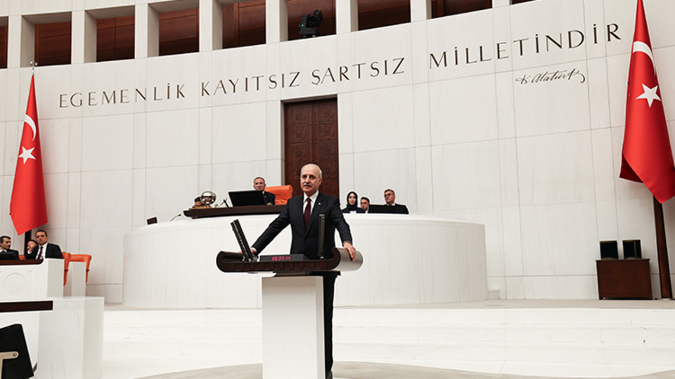 Numan Kurtulmuş yeniden Meclis Başkanı