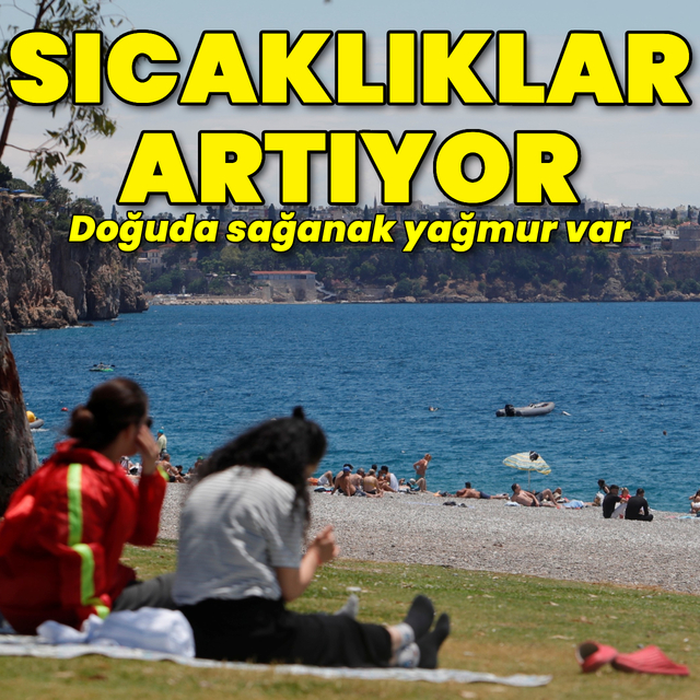Yağmur uyarısı! Bu bölgeler dikkat! Sıcaklıklar artıyor