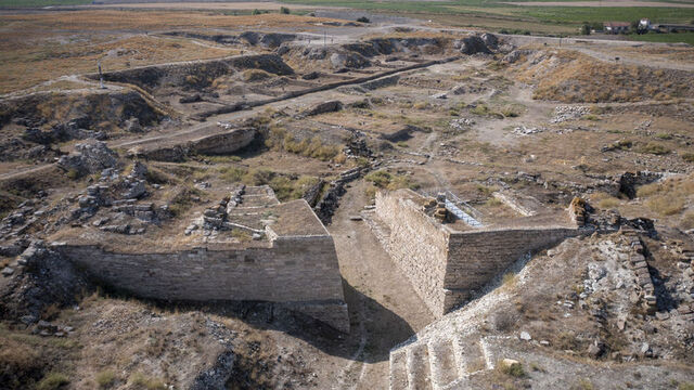 Bakan Ersoy duyurdu... Gordion Antik Kenti'nde yeni keşif