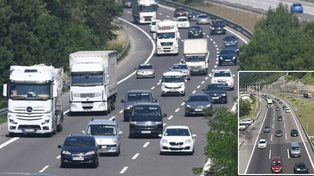 Düzce gişelerde hareketlilik başladı! Gidiyorlar!